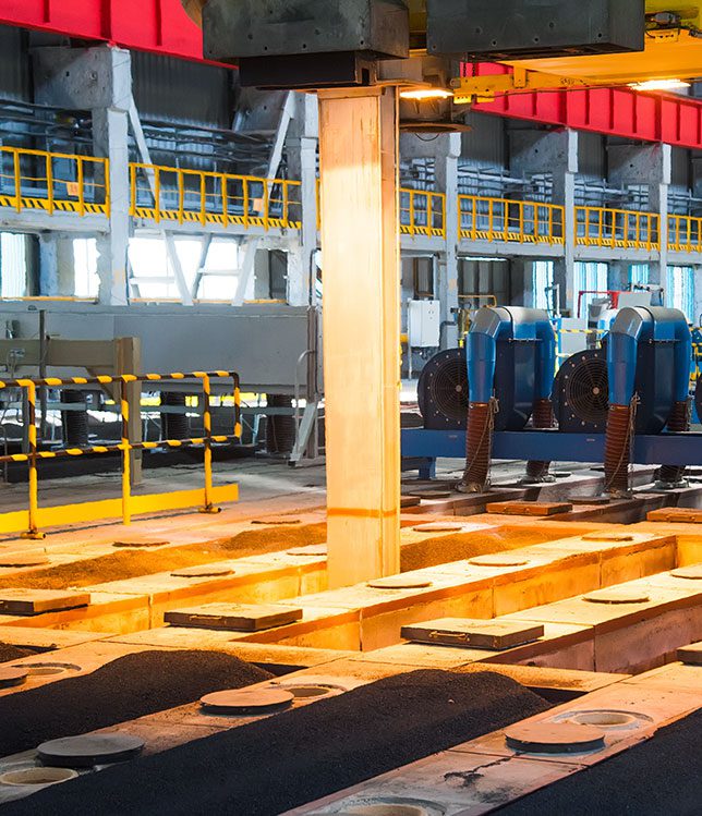 Aluminum foundry manufacturing plant