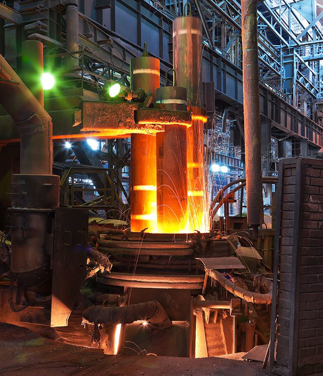 Iron steel foundry electric arc furnace