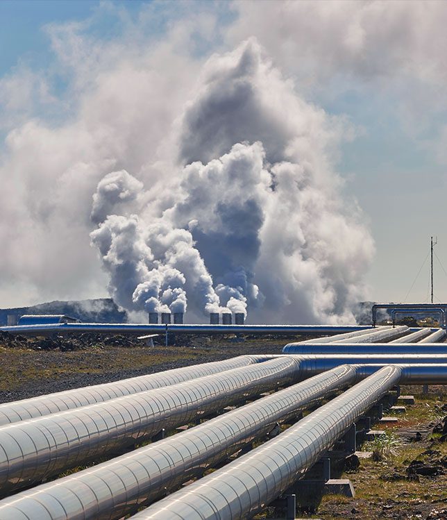 Power Generation Geothermal Plant